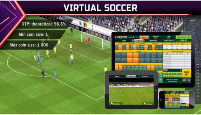 Bóng đá ảo là gì có tên gọi tiếng Anh là Virtual Soccer